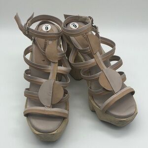 RACHEL COMEY Wooden Block heels.